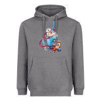 Storm Nurse frappe coffee Heavyweight Hoodie - FaDigitalArtStudio