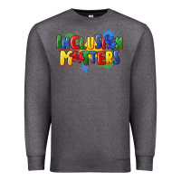Charcoal Heather Inclusion matters Premium Sweatshirt - FaDigitalArtStudio
