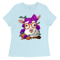 Baby Blue Cute baby lamb halloween Ladies Tee - Jasminsmagicworld