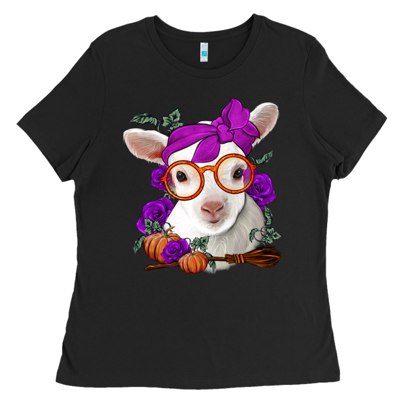 Cute Baby Lamb Halloween Ladies Tee by Jasminsmagicworld | Teevron