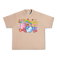 Burro Unicorn Coffee Cup With Star Bbs Urban Heavy Tee - BundleAndBundleShop