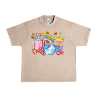 French Oak Unicorn Coffee Cup With Star Bbs Urban Heavy Tee - BundleAndBundleShop