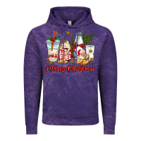 Cloud Purple santa fuel merry christmas Vintage Hoodie - MaliasSmallBusiness