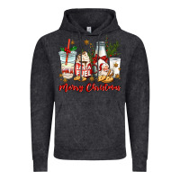 Vintage Black santa fuel merry christmas Vintage Hoodie - MaliasSmallBusiness
