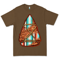 Cacao turquoise serape tooled leather arrowhead Premium Tee - Jasminsmagicworld