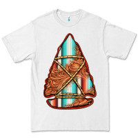 White turquoise serape tooled leather arrowhead Premium Tee - Jasminsmagicworld