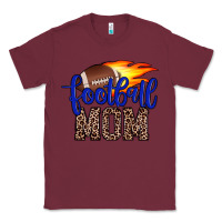 Burgundy football mom Classic Tee - JahusDesignShop