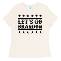 Bone let's go brandon black Ladies Tee - Jasminsmagicworld