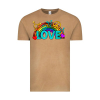 Vintage Camel Western LGBTQ+ Love Rainbow Vintage Tee - BundleAndBundleShop