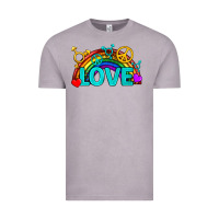 Vintage Zinc Western LGBTQ+ Love Rainbow Vintage Tee - BundleAndBundleShop