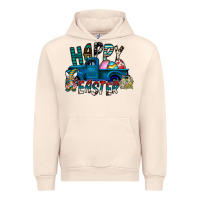 Sandshell Happy Easter  truck Urban Hoodie - CowhideDigitalArt