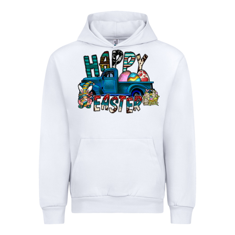Happy Easter  Truck Urban Hoodie by CowhideDigitalArt | Teevron