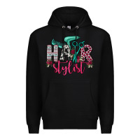Black hair stylist Premium Hoodie - OliviaCreatesArt