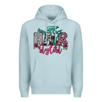 Blue Mist hair stylist Premium Hoodie - OliviaCreatesArt