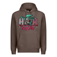 Coffee hair stylist Premium Hoodie - OliviaCreatesArt
