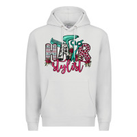 Dove Grey hair stylist Premium Hoodie - OliviaCreatesArt