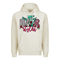Oatmeal Heather hair stylist Premium Hoodie - OliviaCreatesArt