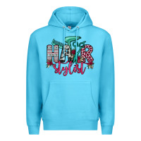 Ocean Blue hair stylist Premium Hoodie - OliviaCreatesArt