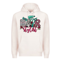 Pale Pink hair stylist Premium Hoodie - OliviaCreatesArt