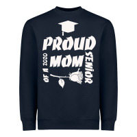 Navy Proud Mom Of A 2020 Senior Heavyweight Sweatshirt - Bettercallsaul