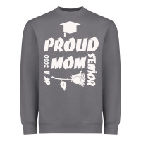 Proud Mom Of A 2020 Senior Heavyweight Sweatshirt | Teevron