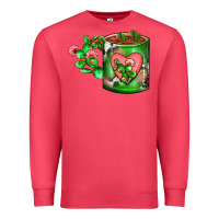 Cardinal Cactus Coffee cup Premium Sweatshirt - FaDigitalArtStudio