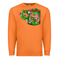 Carrot Cactus Coffee cup Premium Sweatshirt - FaDigitalArtStudio