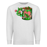 Oatmeal Heather Cactus Coffee cup Premium Sweatshirt - FaDigitalArtStudio