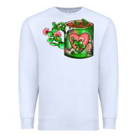 White Cactus Coffee cup Premium Sweatshirt - FaDigitalArtStudio
