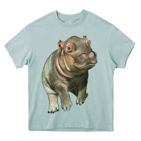 Arona baby hippo Heavy Core Tee - LillyAllenDesigns