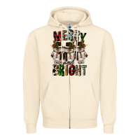 Sandshell merry and bright Zipper Hoodie - CowGirlArtShop