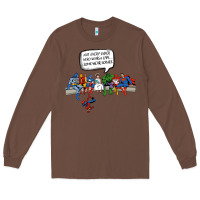 Chestnut Superheros Long Sleeve Tee - Bettercallsaul