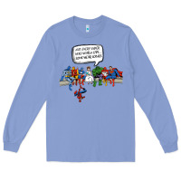 Colony Blue Superheros Long Sleeve Tee - Bettercallsaul