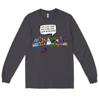 Smoke Superheros Long Sleeve Tee - Bettercallsaul