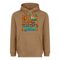 Toasted Coconut Grateful Thankful Blessed Thanksgiving Cold Drink Heavyweight Hoodie - FaDigitalArtStudio