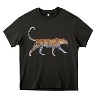 Asphalt leopard Heavy Core Tee - LillyAllenDesigns