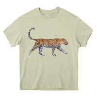 Mossy leopard Heavy Core Tee - LillyAllenDesigns
