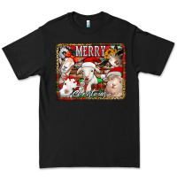Black merry christmas goats Premium Tee - Jasminsmagicworld