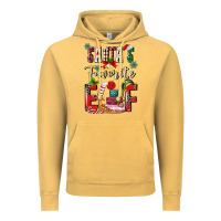 Vintage Mustard santas favorite elf Vintage Hoodie - MaliasSmallBusiness
