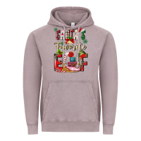 Vintage Zinc santas favorite elf Vintage Hoodie - MaliasSmallBusiness