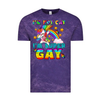 Cloud Purple LGBTQ I'm Not Gay I'm Super Gay Vintage Tee - BundleAndBundleShop
