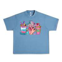 Pebble Blue Nail Coffee Cups With Rings Bbs Urban Heavy Tee - BundleAndBundleShop