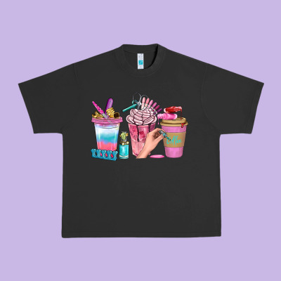 Nail Coffee Cups With Rings Bbs Urban Heavy Tee Designed By Bundleandbundleshop
