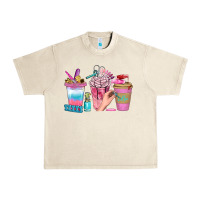Sandshell Nail Coffee Cups With Rings Bbs Urban Heavy Tee - BundleAndBundleShop