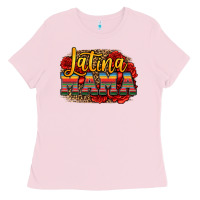 Bubblegum Pink latina mama Ladies Tee - Jasminsmagicworld