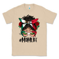 Mushroom Mexican Mom Life Messy Bun Mama Classic Tee - BundleAndBundleShop