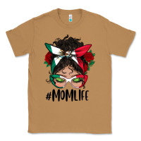 Toasted Coconut Mexican Mom Life Messy Bun Mama Classic Tee - BundleAndBundleShop