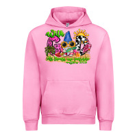 Fuchsia Pink with god all things are possible summer Urban Hoodie - CowhideDigitalArt