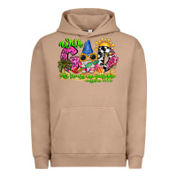 Pigment Burro with god all things are possible summer Urban Hoodie - CowhideDigitalArt