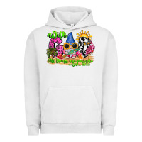 Pigment Lunar Rock with god all things are possible summer Urban Hoodie - CowhideDigitalArt